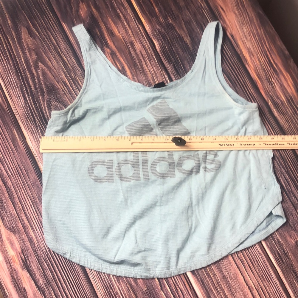Adidas Blue Oversized Tank Top